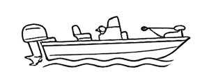 Hybrid skiff illustration